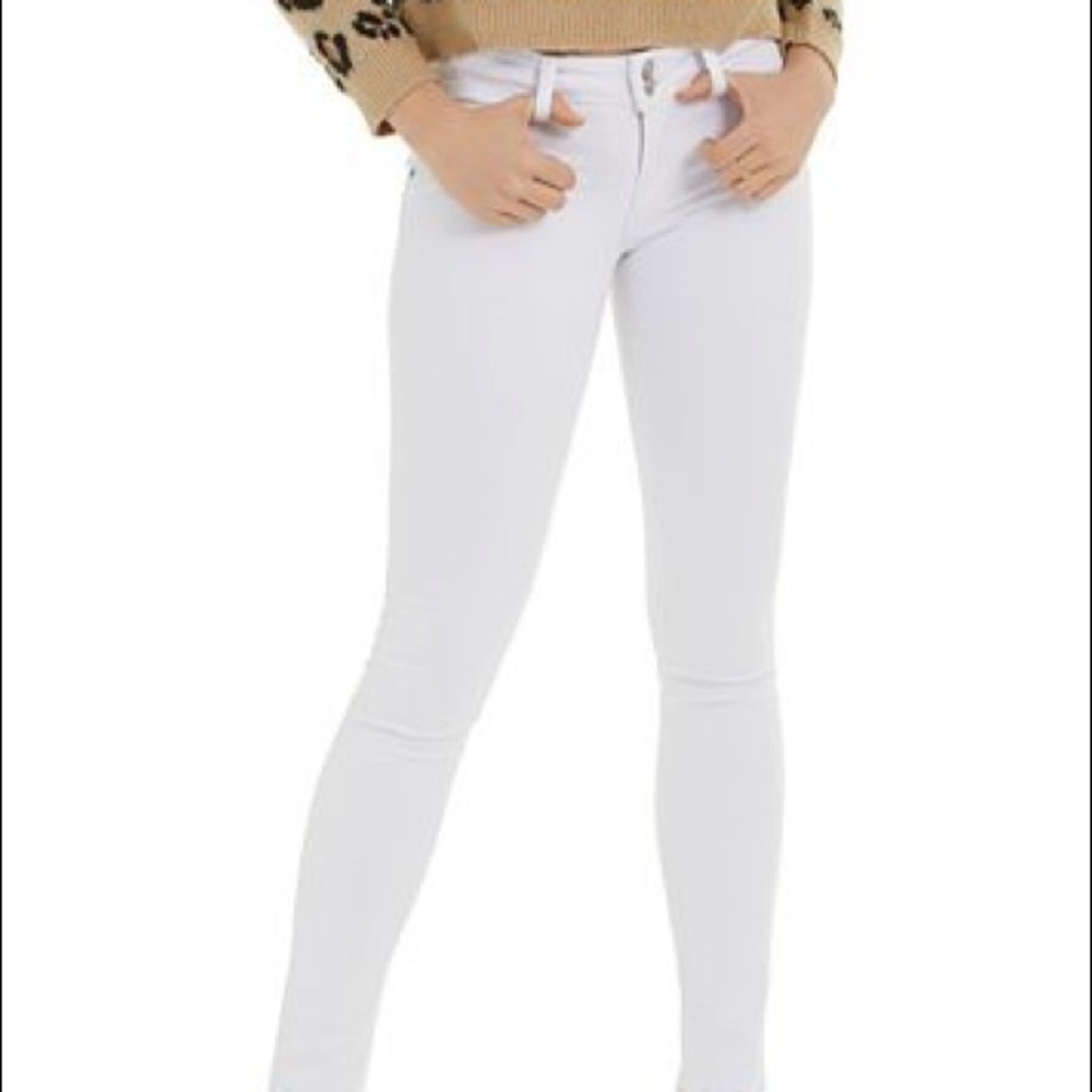 Hudson Collin Pure White Skinny Jean NWT